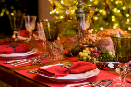 Use the Good Dishes and Set a Lovely Holiday Table
